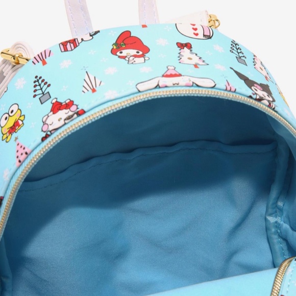 Loungefly Hello Kitty And Friends Holiday Mini Backpack and Cardholder‎ main image 4